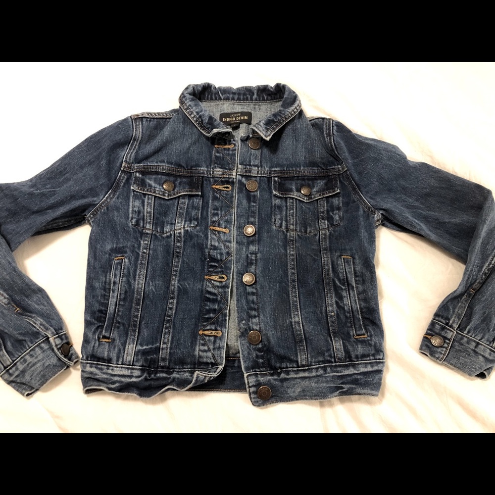 Women’s J. Crew denim jacket - size sm